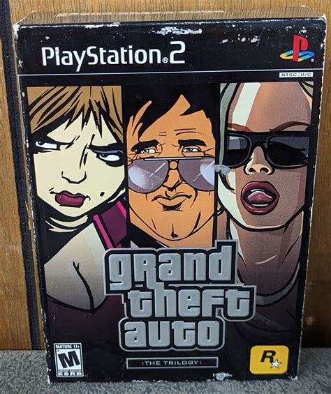 Ps2 Gta Grand Theft Auto 3 Vice City San Andreas Maps Trilogy High Grade Cib 710425371110 Ebay