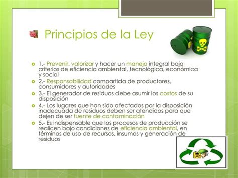 Ley General Para La Prevenci N Y Gesti N Integral Ppt