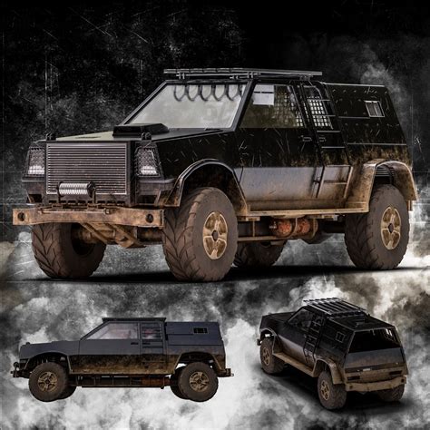 Off Road X Vehicle Mud Free Modern Cars Models Blenderkit