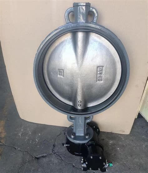 Ansi Wcb Body Cf M Disc Epdm Seat Wafer Concentric Butterfly Valve