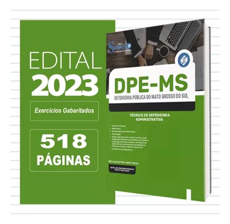 Apostila Dpe Ms T Cnico De Defensoria Administrativa Parcelamento Sem