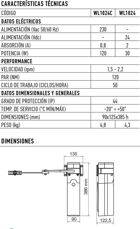 Motores Nice Motor Para Puerta Abatible Walkykit Kce