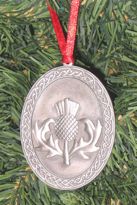 Celtic Ireland Pewter Christmas Ornaments Irish Decorative Ornaments