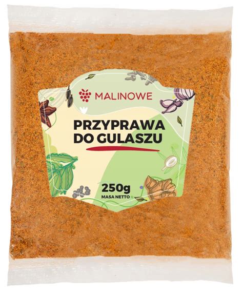 PRZYPRAWA DO GULASZU 250g GULASZ NATURALNA AROMATYCZNA DOSKONAŁA