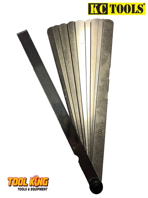 Extra Long Feeler Gauge Set 200mm Kc Tools Robsons Tool King Store