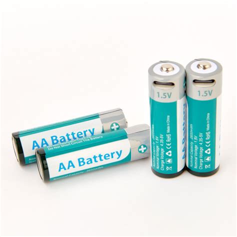 Lithium Battery 1.5v Rechargeable Battery type c Usb Lithium Battery Li ...