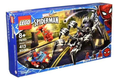 Lego 76163 Marvel Spider Man Venom Crawler New And Factory Sealed