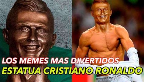 Estatua Cristiano Ronaldo Las Reacciones Y Memes Mas Divertidos En Las Redes Sociales