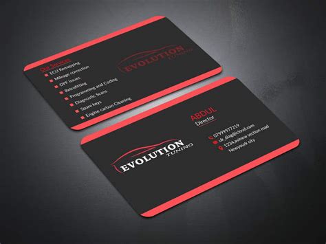 Entry 90 By Robiulislam01011 For Redesign Business Card And Logo Car