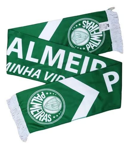 Cachecol Palmeiras Minha Vida Voc Oficial Mercadolivre