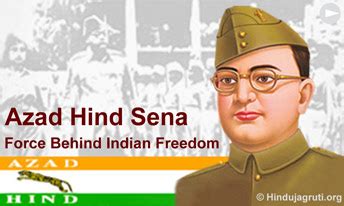 The Azad Hind Fauj Force Behind Indian Freedom Yuva Nirmaan Let