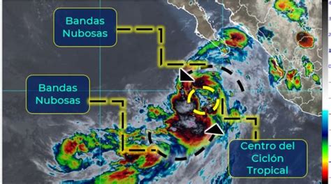 Se Formó La Depresión Tropical Once E En Baja California Y Podría Intensificarse En Las Próximas