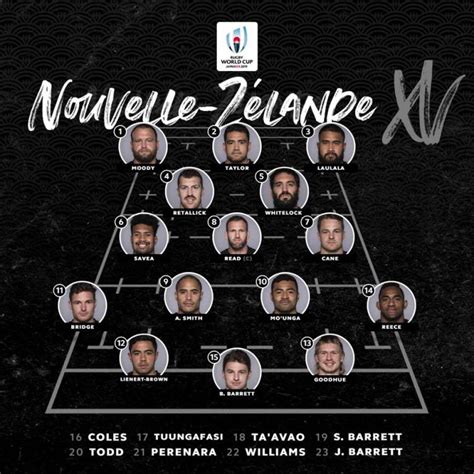 La Compo Des All Blacks Pour Affronter L Irlande Rugbyotop