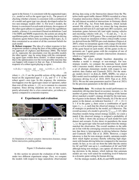 Generalized Dynamic Cognitive Hierarchy Models For Strategic Driving Behavior Deepai