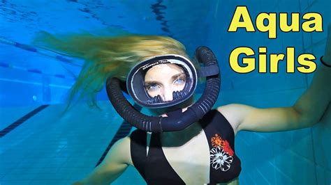 Double Hose Scuba Girl Youtube