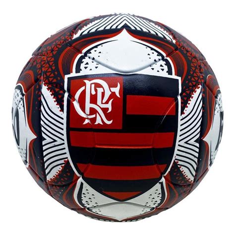 Bola De Futebol Campo New Ball V Rios Times Torcedor Macia Cor Flamengo