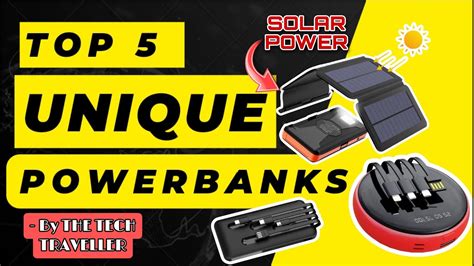 Best Power Banks 2023 In India Top 5 PowerBanks 5 Unique Powerbanks