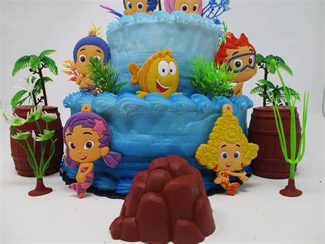 Bubble Guppies Deluxe Birthday Cake Topper Set Featuring Bubble Guppies Porn Sex Picture