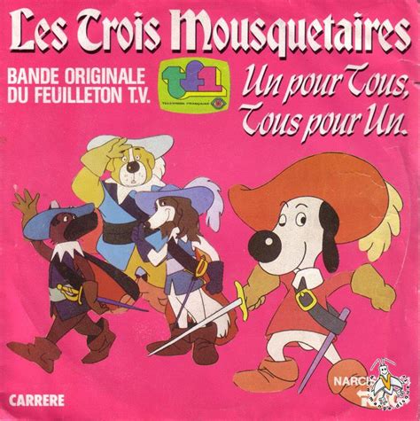 Disque Séries TV et Dessins Animés Les trois mousquetaires Bande