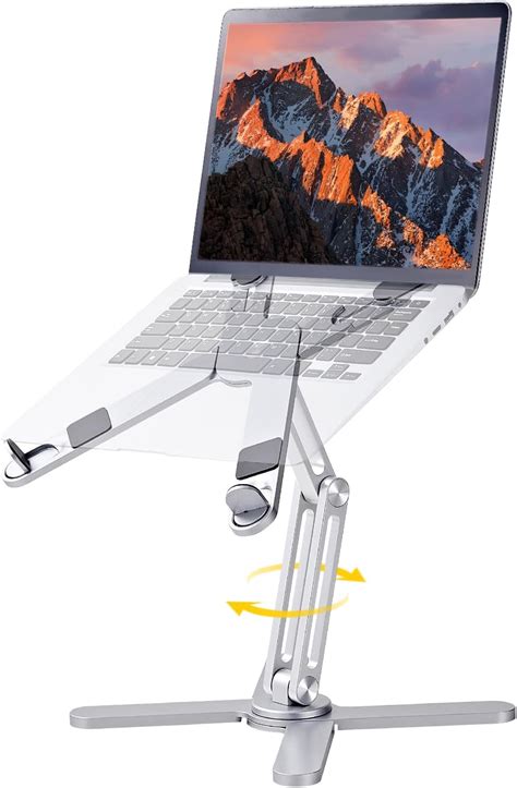 Amazon LIENS Adjustable Laptop Stand With 360 Rotating Base