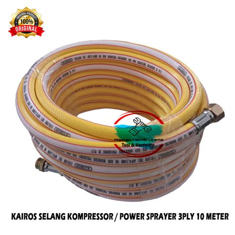 Selang Angin Kompresor Meter Paling Awet Kairos Compressor Spray