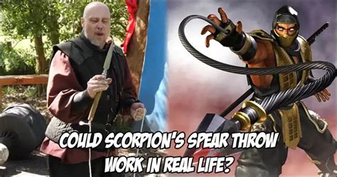 How viable is Scorpion's Spear Throw from the Mortal Kombat series to ...