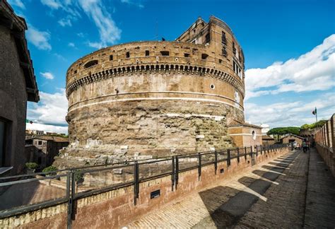 Premium Photo | Inside the castel sant'angelo rome