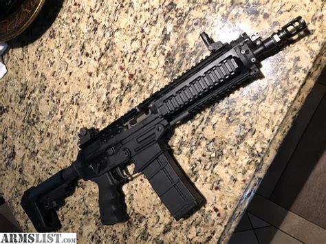 Armslist For Saletrade Sig 556 Pistol Quad Rail Version