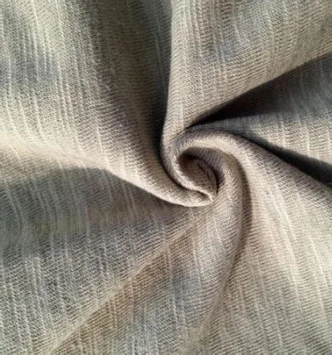 Grey Cotton Slub Fabric Plain At Rs 38 Meter In Surat ID 26178264891