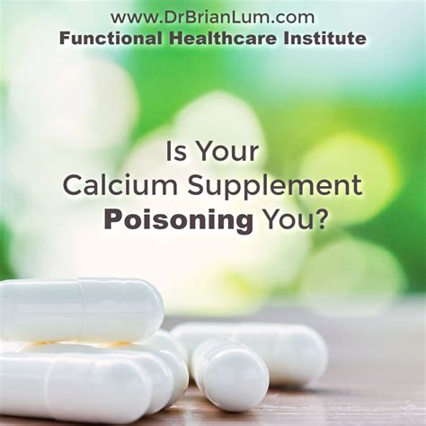 Are Calcium Supplements Bad For You