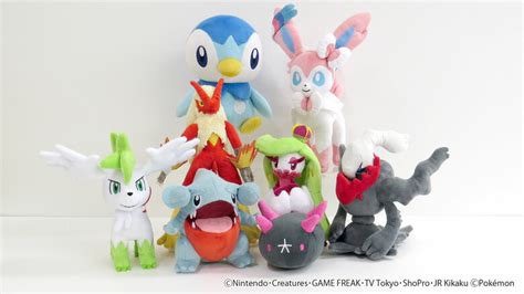 Sanei Boeki Reveals New Pokemon All Star Collection Plushies Gonintendo