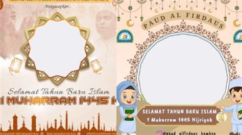 Twibbon Selamat Tahun Baru Islam Yang Cocok Dibagikan Ke