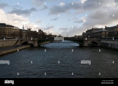 Bridge at Seine River in Paris Stock Photo - Alamy