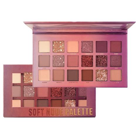 Paleta De Sombras Soft Nude Palette Ruby Rose Submarino