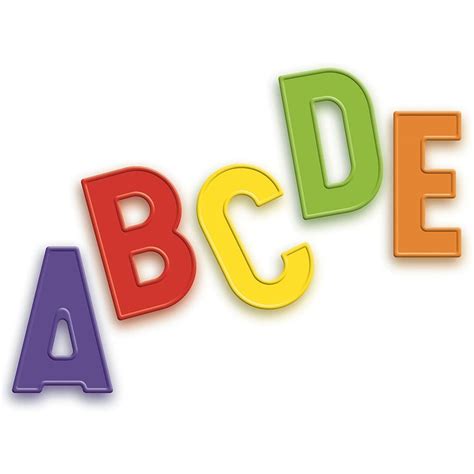 Magnetic Uppercase Letters The Toy Store