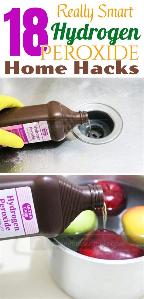 Seriously Brilliant Hydrogen Peroxide Hacks For Your Home Homemade