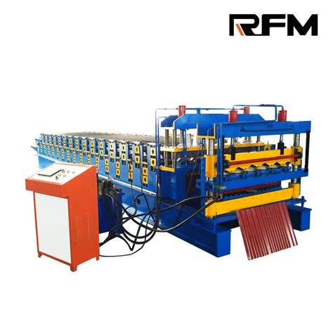 Double Layer Roofing Sheet Making Machine Ibr Sheet Corrugated Sheet