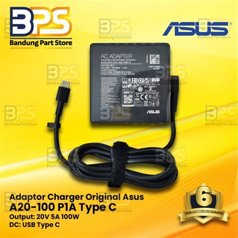 Jual Adapter Asus Rog Flow X Gv Z A P A V A W Type C