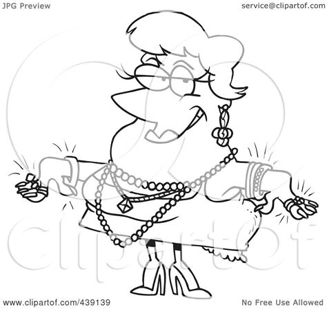 Royalty Free Rf Clip Art Illustration Of A Cartoon Black And White