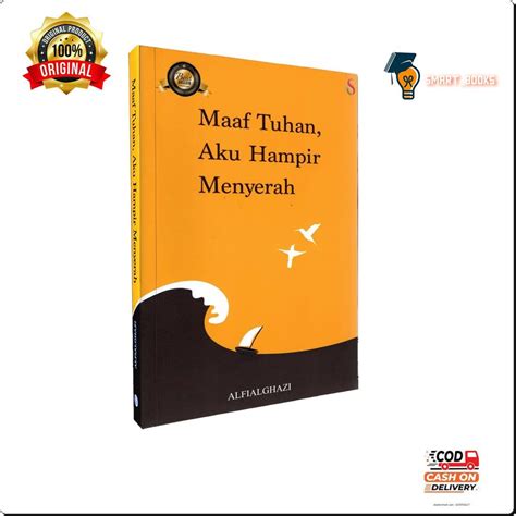 Jual BUKU MOTIVASI ISLAM BUKU ISLAMI MAAF TUHAN AKU HAMPIR MENYERAH