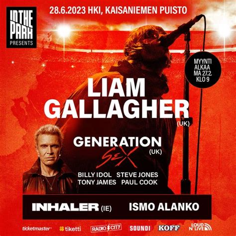 V2 fi Billy Idol Sex Pistols legendat sekä Oasis tähti Liam