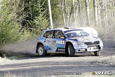 Joona Lauri Shemeikka Tuukka Škoda Fabia Rally2 evo Pohjanmaa