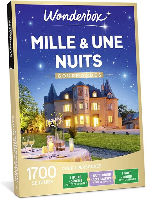 Wonderbox Coffret Cadeau Mille Une Nuits Gourmandes Week