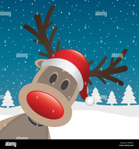 Rudolph The Red Nosed Reindeer Hat Hi Res Stock Photography And Images