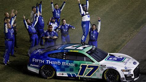 Chris Buescher Wins At Daytona Finalizes Playoff Field Nbc Sports