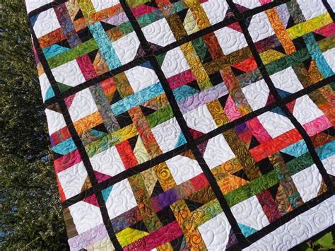 Jelly Roll Quilt Pattern Star Jam Quilt Pattern Sizes Throw Twin Queen