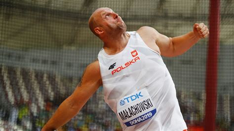 M W Lekkoatletyce Piotr Ma Achowski Odpad W Kwalifikacjach