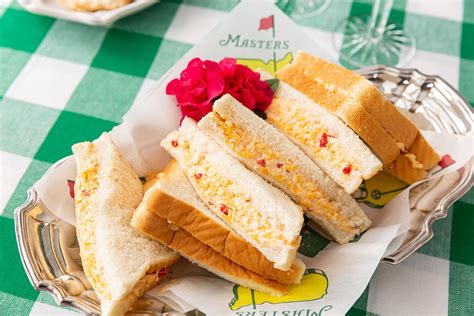 Masters Pimento Cheese Sandwiches