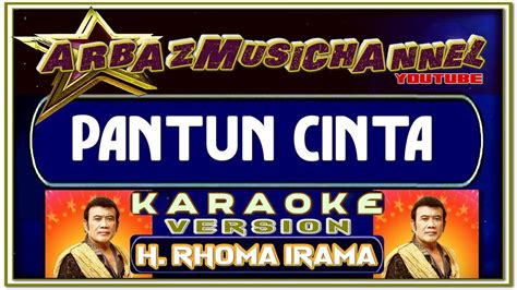 Karaoke Dangdut PANTUN CINTA Rhoma Irama FT Rita Sugiarto YouTube