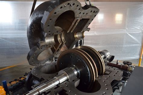 Steam Turbine Overhauling Turtle Turbines